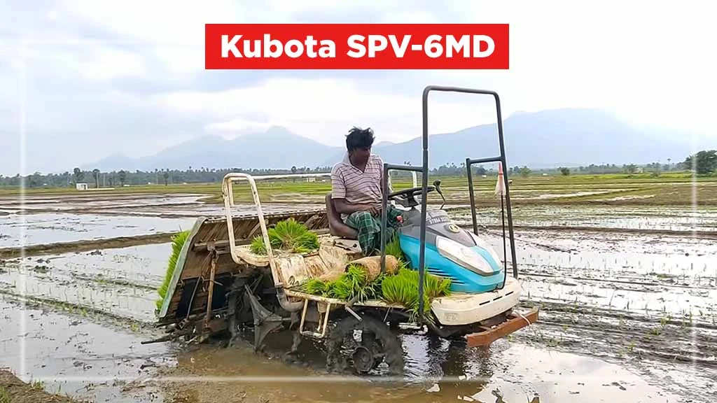Top Rice Transplanters-Kubota SPV-6MD
