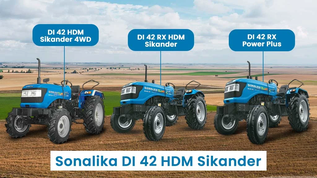 Top Sonalika Tractors in India - Sonalika DI 42 HDM SIkander