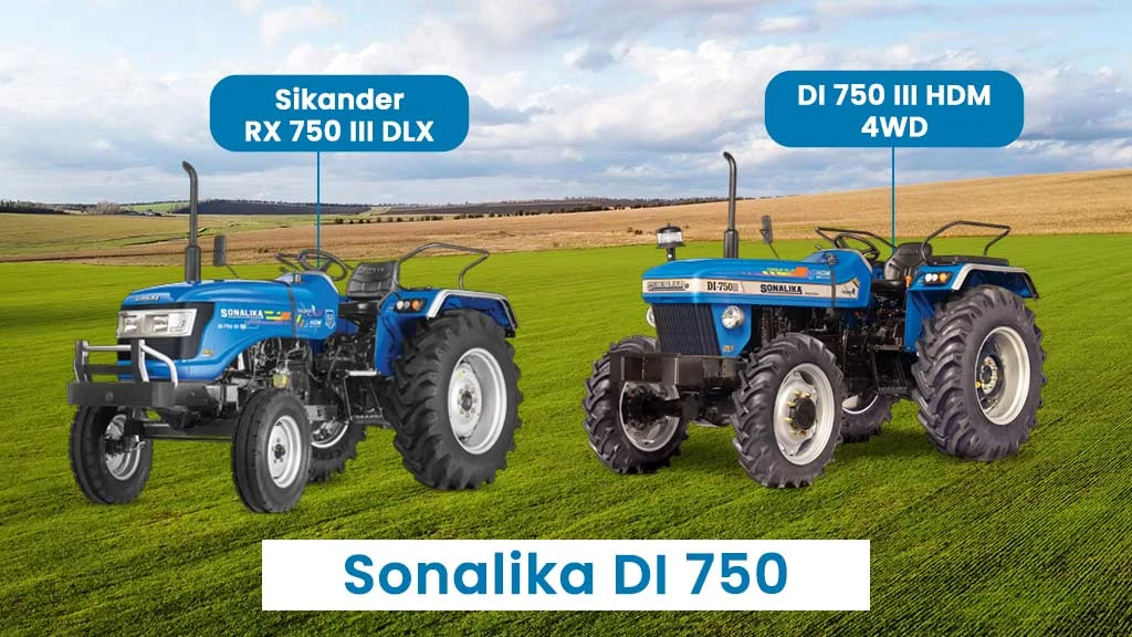 Top Sonalika Tractors in India - Sonalika DI 750