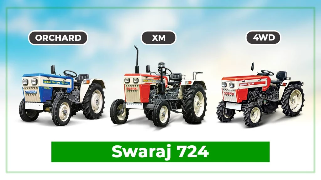 Top Swaraj Tractors in India - Swaraj 724 