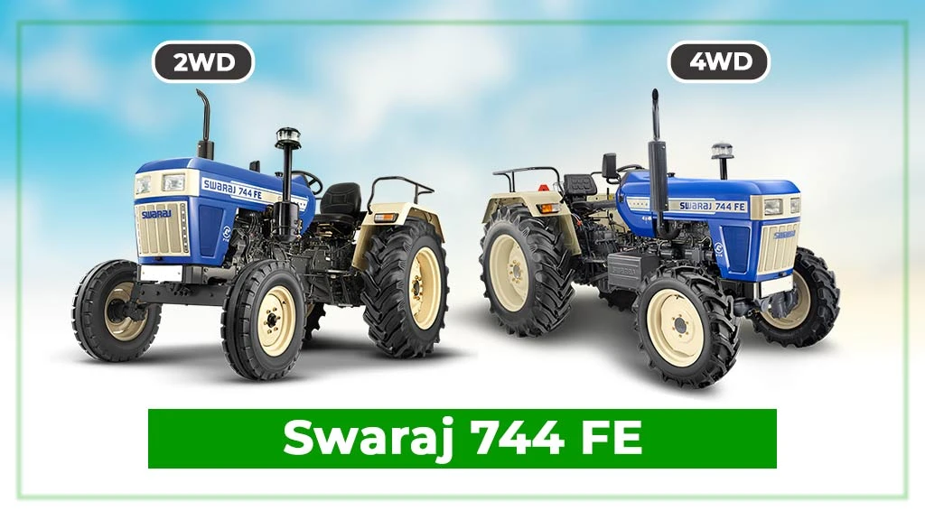 Top Swaraj Tractors in India - Swaraj 744 FE