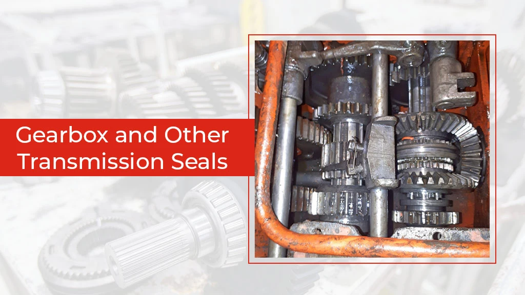 Inspecting a used tractor - gearbox and other transmission seals