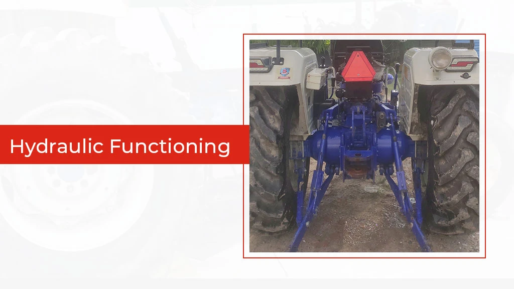 Inspecting a used tractor - hydraulic functioning