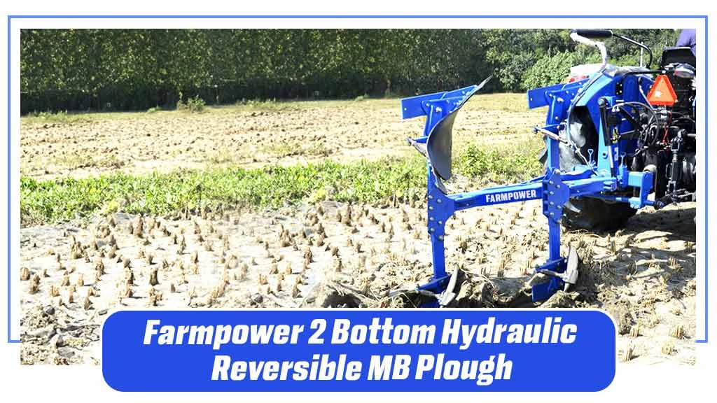 Top Plough - Farmpower 2 Bottom Hydraulic Reversible MB Plough 