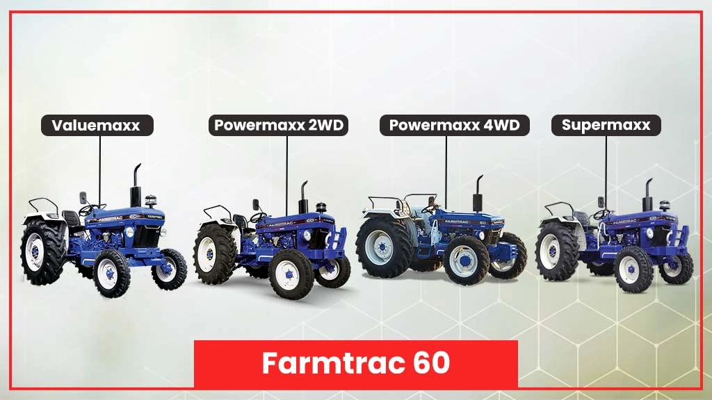 Popular tractor under 7 to 10 lakh in India - Farmtrac 60