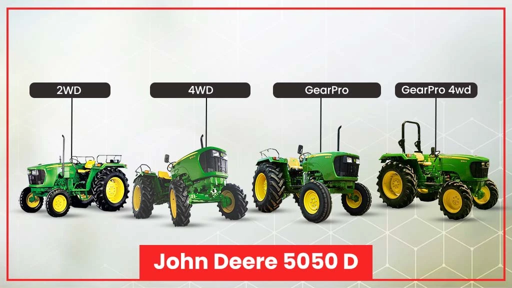 Popular tractor under 7 to 10 lakh in India - John Deere 5050 D