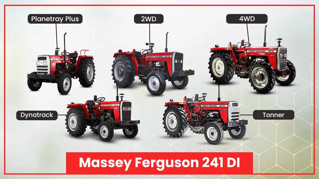 Popular tractor under 7 to 10 lakh in India - Massey Ferguson 241 DI