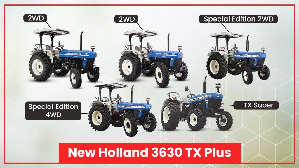 Popular tractor under 7 to 10 lakh in India - New Holland 3630 TX Plus