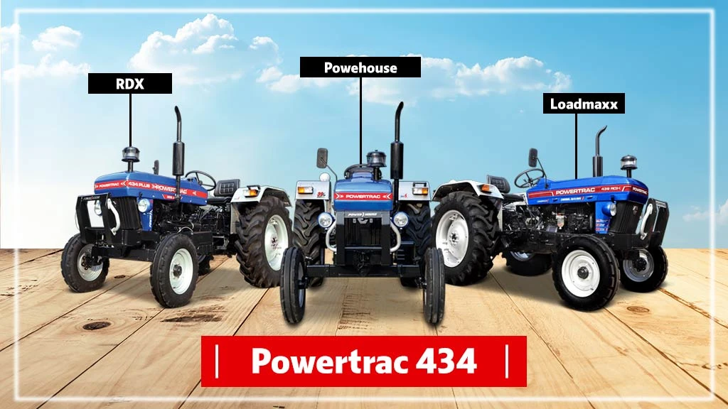 Top Tractors Under 7 Lakhs - Powertrac 434