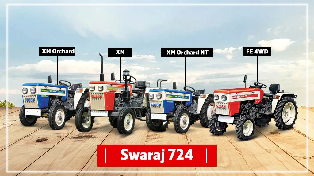 Top Tractors Under 7 Lakhs - Swaraj 724