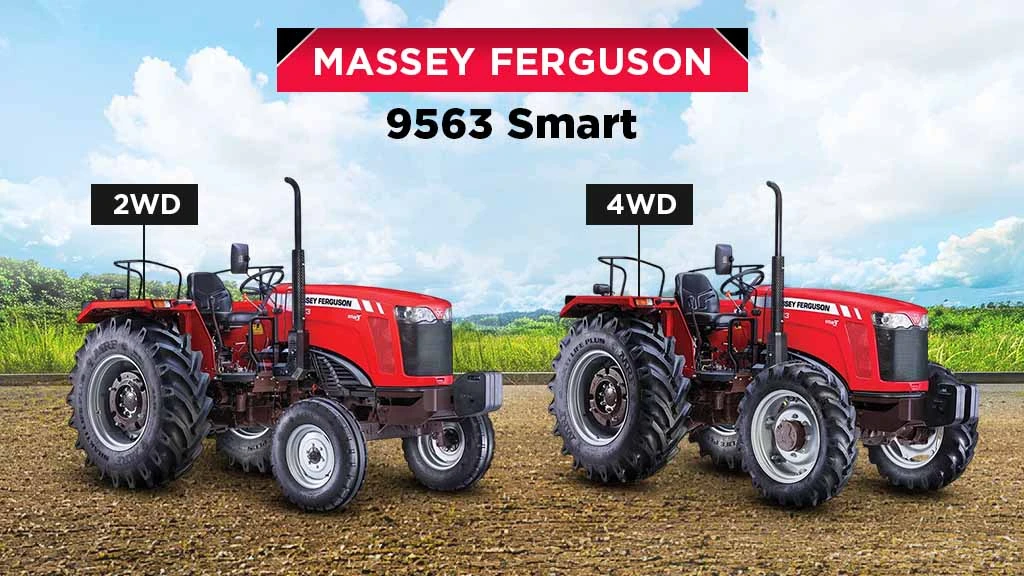 Top Tractors Under 70 HP in India - Massey Ferguson 9563 Smart