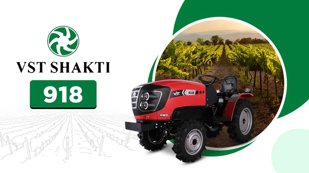 Top VST Mini Tractors - VST Shakti 918