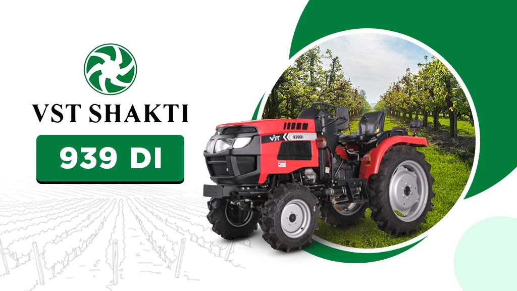Top VST Mini Tractors - VST Shakti 939 DI