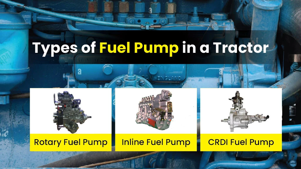 Different Types of Fuel Pumps in a Tractor: Inline, Rotary and CRDI