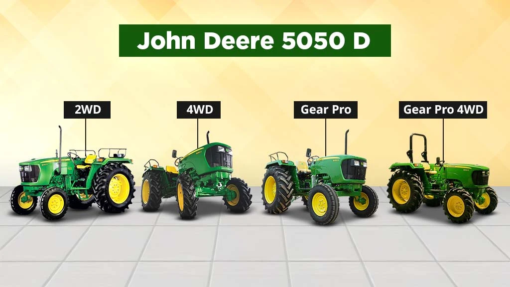 Top Under 50 HP Tractors - John Deere 5050 D