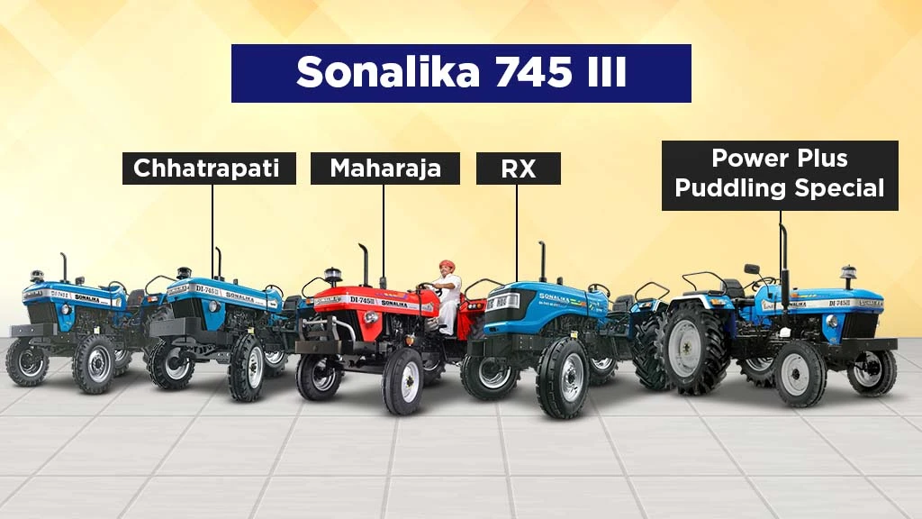 Top Under 50 HP Tractors - Sonalika 745 III