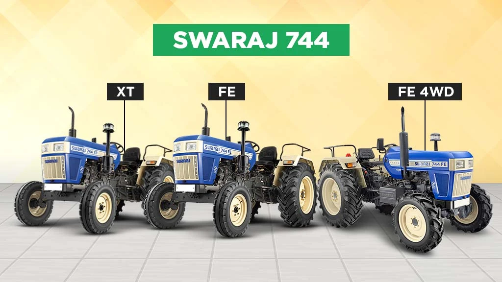 Top Under 50 HP Tractors - Swaraj 744