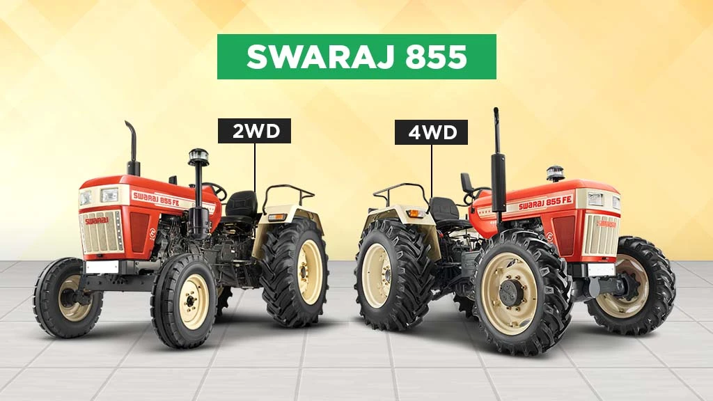 Top Under 50 HP Tractors - Swaraj 855