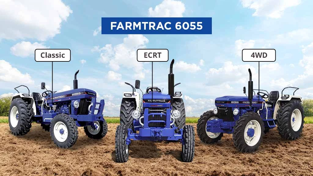 Top Under 60 HP Tractors - Farmtrac 6055