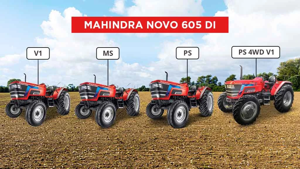 Top Under 60 HP Tractors - Mahindra Novo 605 DI