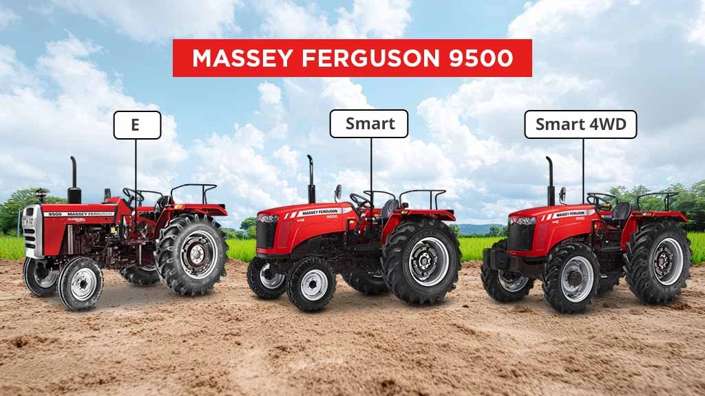 Top Under 60 HP Tractors - Massey Ferguson 9500