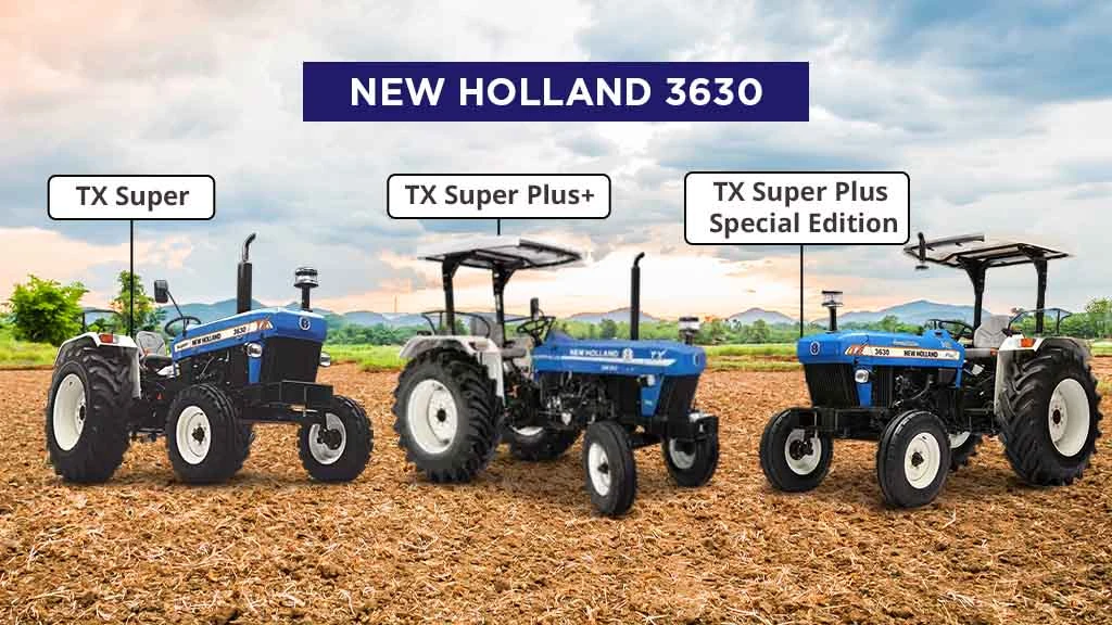 Top Under 60 HP Tractors - New Holland 3630