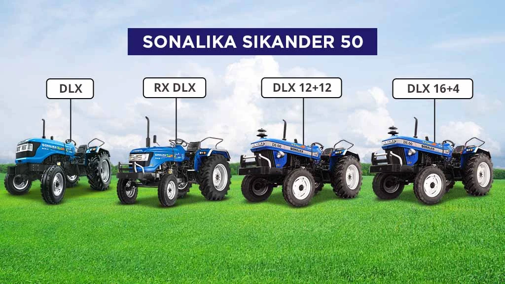 Top Under 60 HP Tractors - Sonalika Sikander 50