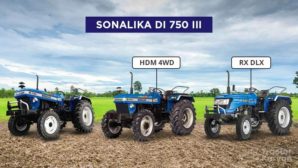 Top Under 60 HP Tractors - Sonalika DI 750 III