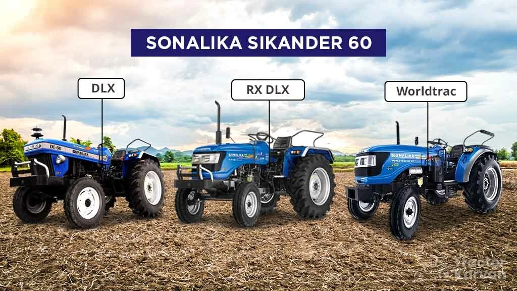 Top Under 60 HP Tractors - Sonalika Sikander 60