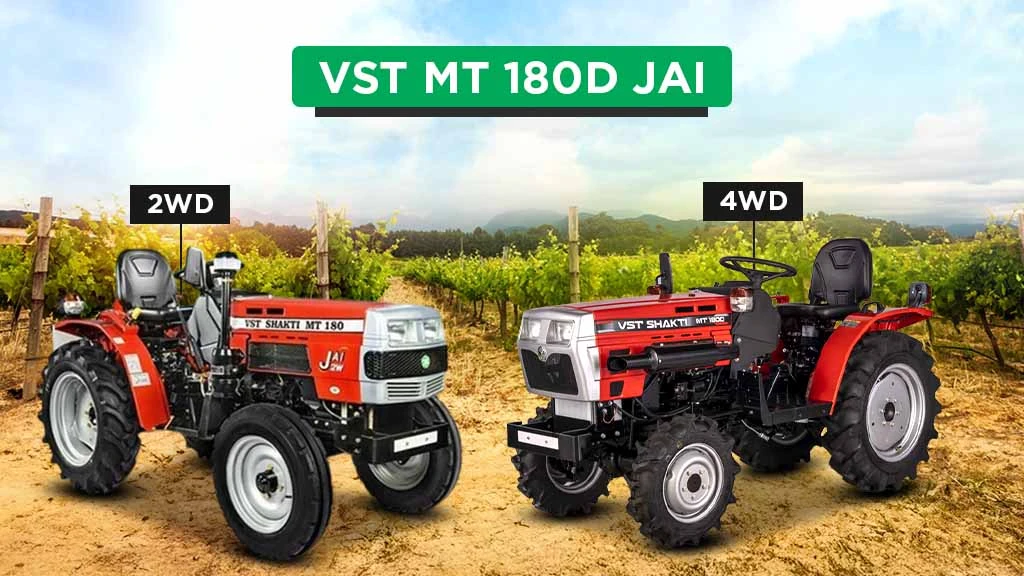 Top VST Classic Series tractors - VST MT 180D JAI