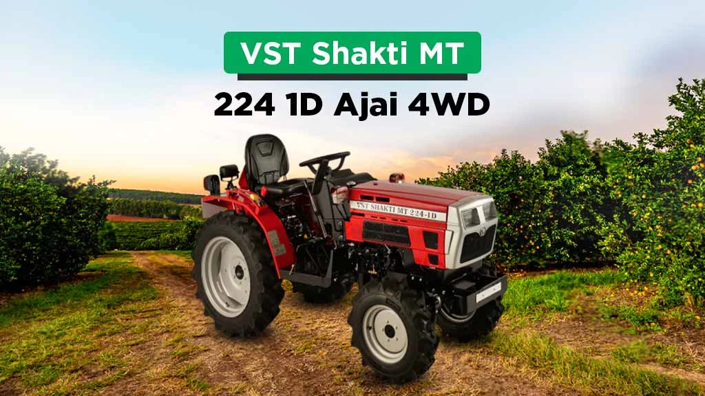 Top VST Classic Series tractors - VST Shakti MT 224 1D Ajai 4WD