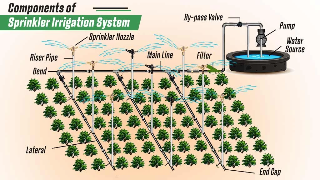 Components of Sprinkler Irrigation System