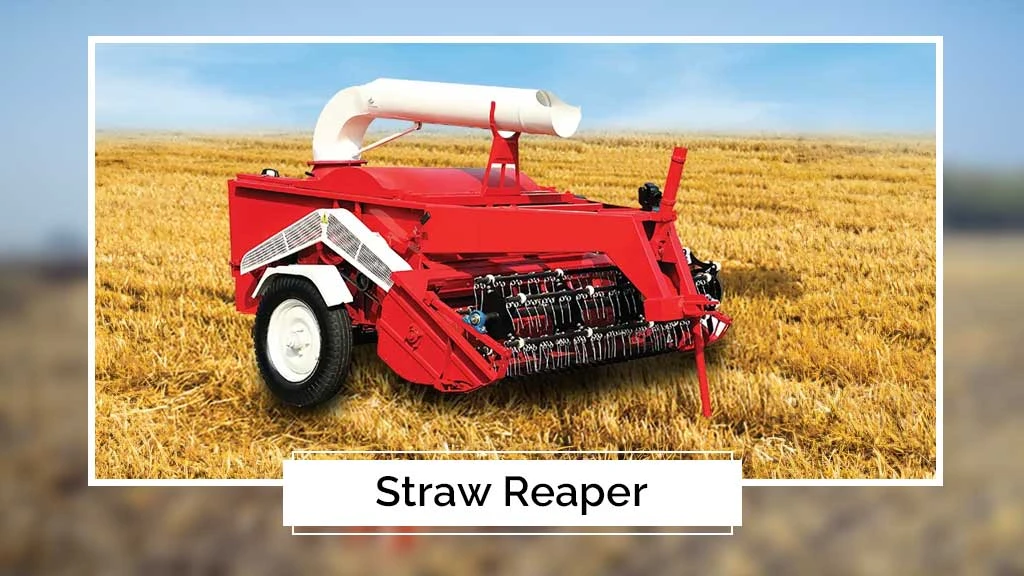 Stubble Burning - Straw Reaper