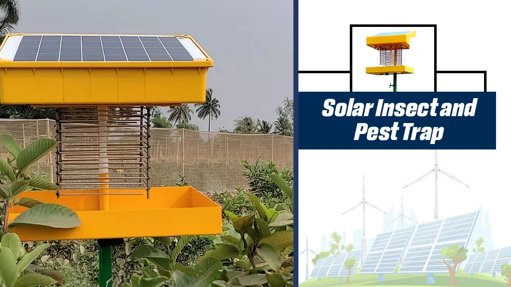 Applications Of Solar Energy - Solar Insect and Pest Trap