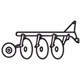 Disc Plough Implement