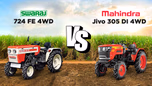 A Detailed Analysis of Swaraj 724 FE 4WD Vs. Mahindra Jivo 305 DI 4WD Article