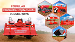 Popular Mahindra Implements in India 2026 Article