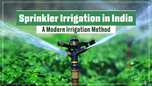 Sprinkler Irrigation in India: A Modern Irrigation Method Article