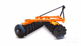 Farmking Mounted Offset FKDHUF-12D Disc Harrow Implement