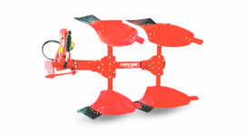 Agrizone 13 Tyne Hydraulic Reversible MB Plough Implement