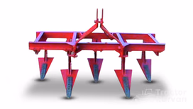 Dharanee agrovatoar 5 Tyne Rigged Cultivator Implement