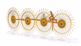 Fieldking FKHR-Z-510 Hay Rake Implement