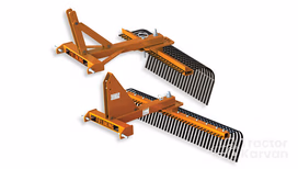 Fieldking FKLRSD1-5 Landscape Rake Implement