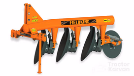 फील्डकिंग माउंटेड FKMDP-5 डिस्क प्लाऊ इम्प्लीमेंट