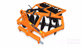 Fieldking UP Model FKUPMH 12 Disc Harrow Implement