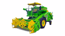 केएस एग्रोटेक ग्रीनगोल्ड 220 व्हील मिनी मिनी कंबाइन हार्वेस्टर