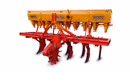 कामधेनु सीड कम फ़र्टिलाइज़र सीड ड्रिल इम्प्लीमेंट