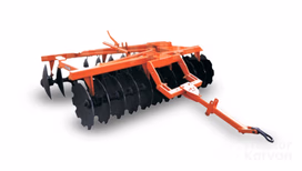 Krishiking Compact Model KKCMDH-20 Disc Harrow Implement