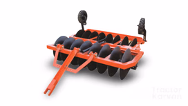 Krishiking Trailed KKTH-6X6 Disc Harrow Implement