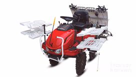 महिंद्रा प्लांटिंग मास्टर पैडी 4RO राइस ट्रांसप्लांटर इम्प्लीमेंट